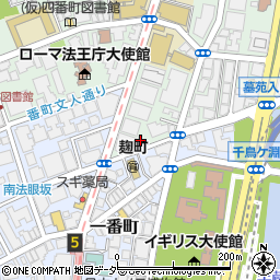 東京都千代田区三番町5-37周辺の地図