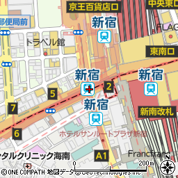 西新宿１周辺の地図