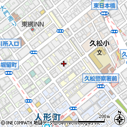 東京都中央区日本橋富沢町7-7周辺の地図
