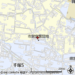 山梨県甲府市山宮町1907周辺の地図