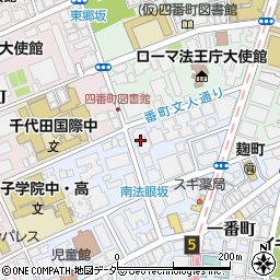 東京都千代田区一番町20-10周辺の地図