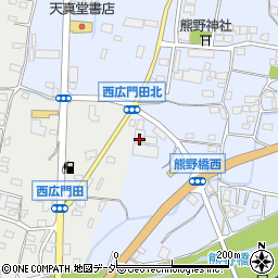 山梨県甲州市塩山熊野1250-1周辺の地図