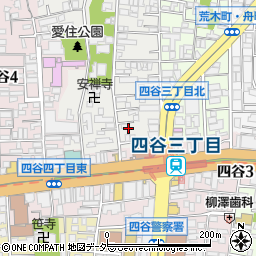 東京都新宿区愛住町4周辺の地図