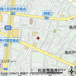 サニーコーポ高井戸東周辺の地図