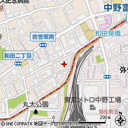 小田コーポ周辺の地図