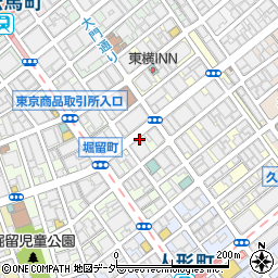 ドランカーキッチン 日本橋堀留店周辺の地図