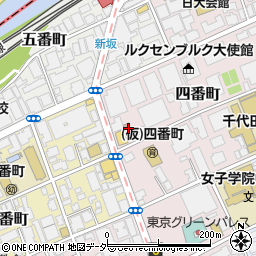 東京都千代田区四番町4-8周辺の地図
