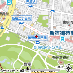 東京都新宿区新宿2丁目2周辺の地図