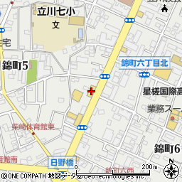 日産東京立川店周辺の地図