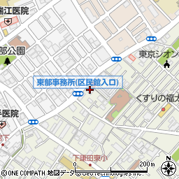 東京スマイル農業協同組合　鎌田支店周辺の地図