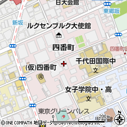 東京都千代田区四番町5-4周辺の地図