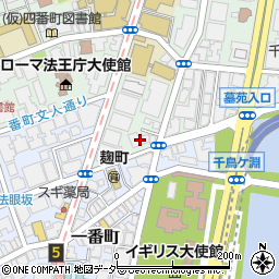 東京都千代田区三番町5-14周辺の地図