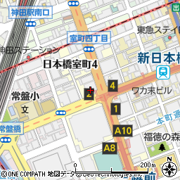 みずほ銀行日本橋支店 ＡＴＭ周辺の地図