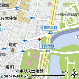 東京都千代田区一番町2-15周辺の地図