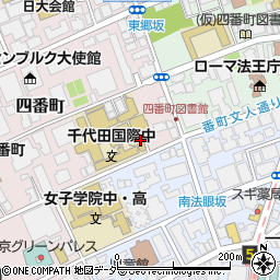 東京都千代田区四番町11-6周辺の地図