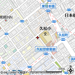 中央区役所　医療−休日・夜間日本橋医師会周辺の地図