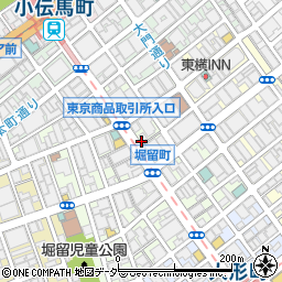 みずほ銀行堀留 ＡＴＭ周辺の地図