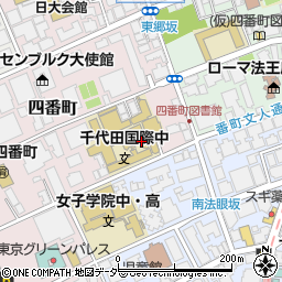 東京都千代田区四番町11周辺の地図