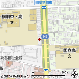 東京都国立市中3丁目1-3周辺の地図