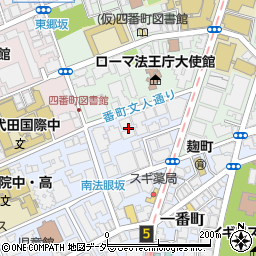 東京都千代田区一番町20-9周辺の地図