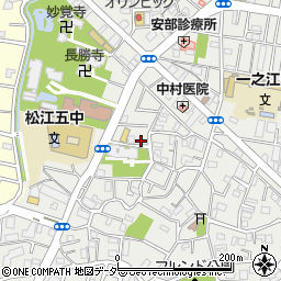 感應寺駐車場周辺の地図