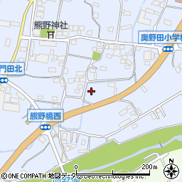 山梨県甲州市塩山熊野1342周辺の地図