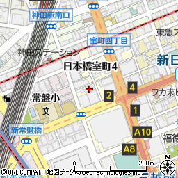 金光教　日本橋教会周辺の地図