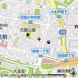 ケンズカフェ東京周辺の地図