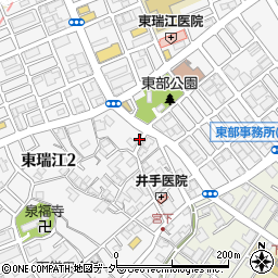 ナビパーク東瑞江第９駐車場周辺の地図