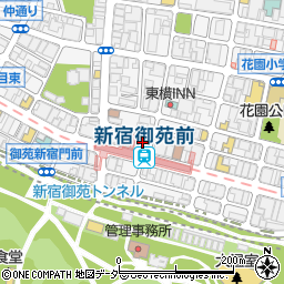 新宿１７１ビル周辺の地図
