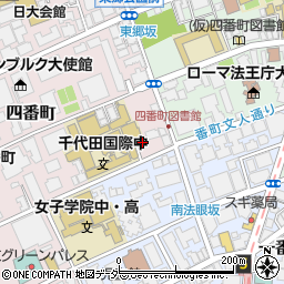 東京都千代田区四番町11-11周辺の地図