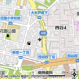 レジデンスホテルウィル新宿周辺の地図