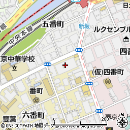 東京都千代田区六番町4周辺の地図