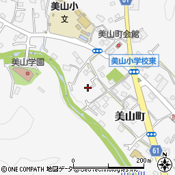 東京都八王子市美山町1845周辺の地図