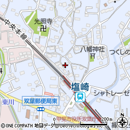 矢崎造園周辺の地図