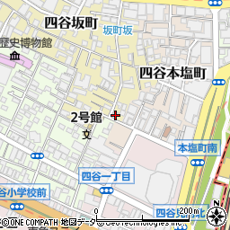 東京都新宿区四谷坂町1-8周辺の地図