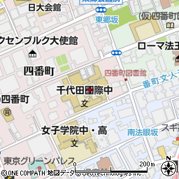 東京都千代田区四番町11-7周辺の地図