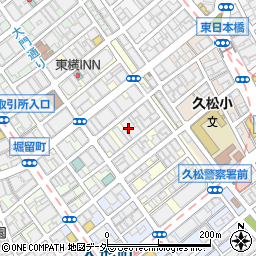 東京都中央区日本橋富沢町8周辺の地図