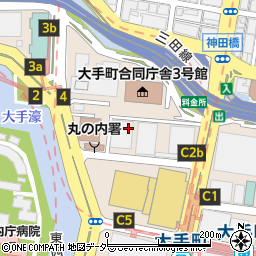 日経ホール周辺の地図