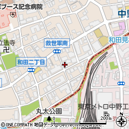 ヤマトホームコンビニエンス杉並営業所別館周辺の地図