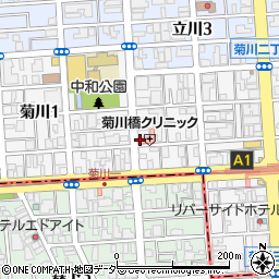 菊川橋クリニック周辺の地図