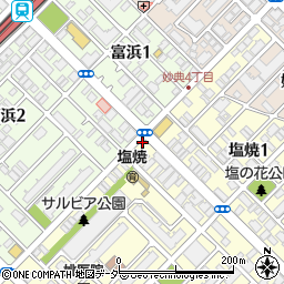 漢方閣行徳店周辺の地図
