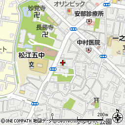 ファミリーマート一之江通り店周辺の地図