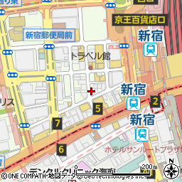 庄屋 新宿IDS店周辺の地図