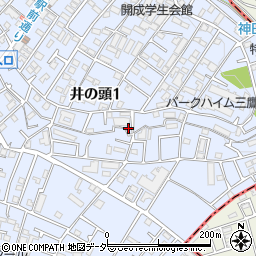 Ｎ井の頭周辺の地図