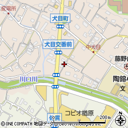 東京都八王子市犬目町12-1周辺の地図