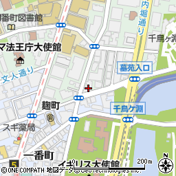 東京都千代田区三番町3-10周辺の地図