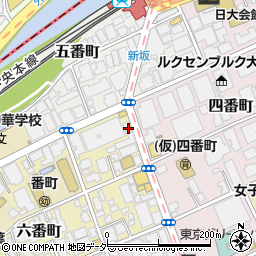 東京都千代田区六番町4-11周辺の地図