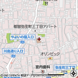 東京都中野区弥生町3丁目33-10周辺の地図