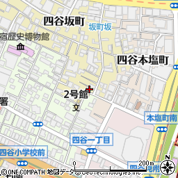 東京都新宿区四谷坂町2-20周辺の地図